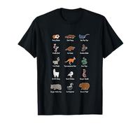 Rare Exotic Animals Of The World Funny Meme Puns Biology T-Shirt