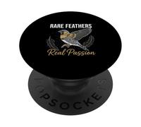 Rare Feathers Real Passion Finch Breeder Pride PopSockets Adhesive PopGrip
