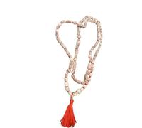 Rare Gems Gallery Amazing Collection Vrindavan Ki Tulsi Mala Original Certified तुलसी माला 108 ओरिजनल वृंदावन A1 Grade Krishna Thulasi Holy Basil Mala 108+1 Japa Beads Maala For Unisex असली तुलसी माला