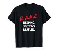 Rare Genetic Disorder Mutation Medical Diagnosis Zebra Value Graphic T-Shirt, Men, Black, M