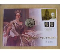 Rare Limited Edition 2001 Queen Victoria First Day Coin Cover