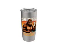 Rare Mythical Sasquatch Always Has A Cold One Beer Stainless Steel Insulated Tumbler