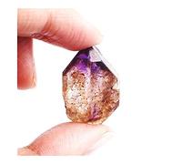 Rare Natural Rough Super Seven Skeletal Purple Crystals Rock Stone Amethyst Quartz Crystal Specimen Healing Decor Healing Crystal Stone (Color : Rough Super Seven, Size : 5-15g)