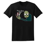 Rare Salad Fingers Rusty Spoons T-Shirt Mens Unisex Black Tees S