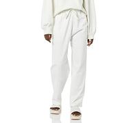 rare/self All-Gender Pull-on Wide Leg Twill Pant, White, 3