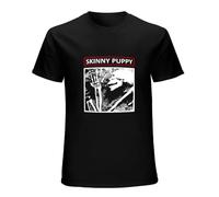 Rare Skinny Puppy Ministry Band Mens T-Shirt Black Unisex Mens Tees M