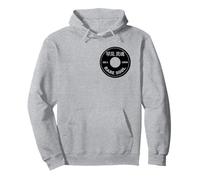 Rare Soul 45 RPM Vinyl Black Label DJ Graphic Pullover Hoodie