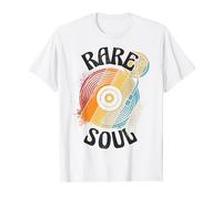Rare Soul Music Record Player Records Music Oldschool T-Shirt