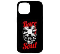 Rare Soul Music Vintage Old School DJ Turntable Vinyl Skull Case for iPhone 15