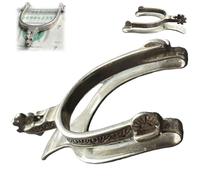 Rare Vintage Western Spur Sterling Silver Money Clip, Spur Sterling Silver Large Feature Money Clips, Personalised Engraved Money Clip, Horse Rider Gift, Versatile Use, Strong Grip Function (1pcs)