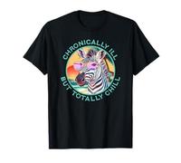 Rare Zebra Retreat for Chronic Warriors T-Shirt