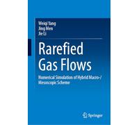 Rarefied Gas Flows: Numerical Simulation of Hybrid Macro-/Mesoscopic Scheme