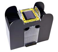 Rareidel Automatic Card Shuffler 6 Deck, Battery Operated Card Dealer Machine, Electric Casino Card Shuffler for UNO, Blackjack, Texas Hold'em, Home Card Games