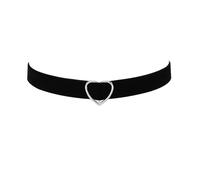 RareLove Gothic Heart Necklace Black Velvet Choker Necklace for Women Vampire Accessories Witch Necklace