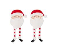 RareLove Santa Claus Cute Christmas Earrings Red Fun Earrings Dangle Stud Holiday Earrings for Women Winter Earrings Alloy Plated
