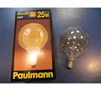 Rarity - Paulmann Mini - Globe Lamp E14 25W G60 Gold Lustert Glühlampe [EEK: G]