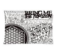 RAROFU England Sheffield Yorkshire Band Bring Me the Horizon Custom Zippered Pillow Cases 20x30 (Twin sides)