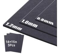 RAROZEEK Non-Asbestos Gasket Making Material, 3 Pack Paper Sheet | Oil-Resistant & High Temp for Resealing Small Engines, Lawn mowers, generators, 15"x11.8", 0.8mm, 1mm, 1.2mm