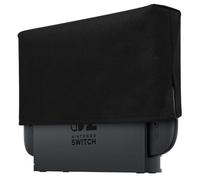 Raryars Dust Cover for Nintendo Switch 2 Dust Protector Custom Designed Water Proof for Nintendo Switch 2 Thick Fabric Precision Cut Easy Access Cable Port (Black)