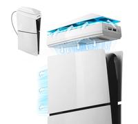 Raryars PS5 Slim Console Cooling Fan with Dust Cover