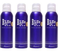 Rasasi 4 Blue For Men Deodorant Spray - For Men(800 ml)