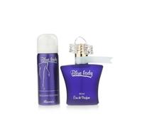 RASASI Blue 2-Piece Set For Women (1.3 Oz Eau De Parfum Spray + 1.7 Oz Deodorant Spray)