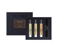 Rasasi Scent Odyssey - Junoon for Men - 3 Pc Gift Set 0.25oz Satin EDP Spray 0.25oz Velvet EDP Spray 0.25oz Leather EDP Spray