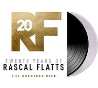 Rascal Flatts - Twenty Years of Rascal Flatts The Greatest Hits - Exclusive Limited Edition Black & White Colored 2x Vinyl LP