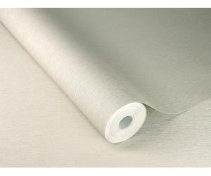 Rasch 608649 Non-Woven Wallpaper Plain Lines Texture Grey Cream Gloss