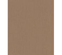 Rasch 746129 Non-Woven Wallpaper Brown Plain Textured Linen Look Lines