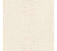 Rasch 751321 Non-Woven Wallpaper with Crocodile Leather Look in Cream White from The African Queen III Collection