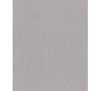 Rasch 844375 Plain Non-Woven Wallpaper in Grey with Textile Structure from The Perfecto VI Collection - 10.05 m x 0.53 m (L x W)