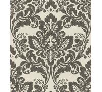 Rasch Baroque White Black & Gold Non Woven Poetry 2 Wallpaper 547337