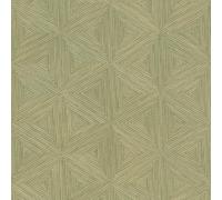 Rasch Boho Geometric Textured Vinyl Wallpaper Premium Quality for Elegant Living Rooms Baedrooms Feature Walls Green 571288