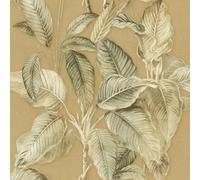 Rasch Boho Palm Wallpaper - 571479 - Mustard