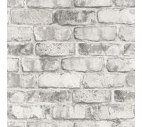 Rasch Clayton Self-Adhesive Wallpaper, Stone Look, Textured Non-Woven Wallpaper, Natural Stone Masonry in Grey, Easy to Apply without Paste with tesa Adhesive Technology, 6.00 m x 0.53 m