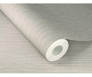 Rasch Curiosity Collection 537680 Non-Woven Wallpaper with Fine Line Structure 10.05 m x 0.53 m Light Grey