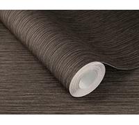 Rasch Curiosity Collection 537758 Non-Woven Wallpaper with Fine Line Structure 10.05 m x 0.53 m Black
