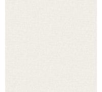 Rasch Fiji Linen Textured Blown Vinyl Linen Effect Modern Minimalist Wallpaper Stone White Perfect for Simple Bedrooms Living Rooms Hallways 316131