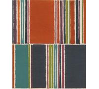 Rasch Florentine Contemporary Colour Blocks Bright Multi Wallpaper