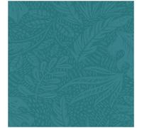 Rasch Flower Foliage Paste The Wall Wallpaper Extra Washable Teal Emerald Green