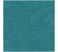 Rasch Flower Foliage Paste The Wall Wallpaper Non Woven Extra Washable Teal