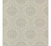 Rasch Freja Wallpaper 897616 - Paste the Wall Floral Damask Matt Taupe