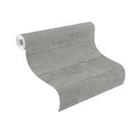 Galerie Exposed Grey Concrete Blocks Smooth Wallpaper