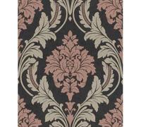 Rasch Glittered Damask Wallpaper Vinyl Extra Washable Paste The Wall