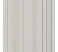 Rasch Grey Silver Stripe Wallpaper Metallic Glitter Shimmer Textured Non-Woven Vinyl
