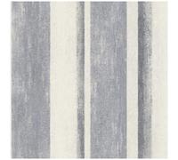 Rasch Linares Stripe Blue Sage Cream Wallpaper Extra Washable Modern Vinyl