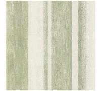 Rasch Linares Stripe Blue Sage Cream Wallpaper Extra Washable Modern Vinyl