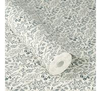 Rasch Little Flowers Cream Blue Wallpaper