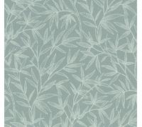 Rasch Liverna Leaves & Branches Green Wallpaper